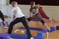 Class in Side Warrior