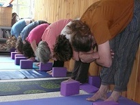 Wall-supported Waterfall